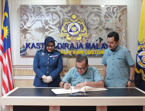 Kunjungan Hormat ke atas Ketua Pengarah Kastam